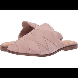 Seychelles Pink Suede Mule